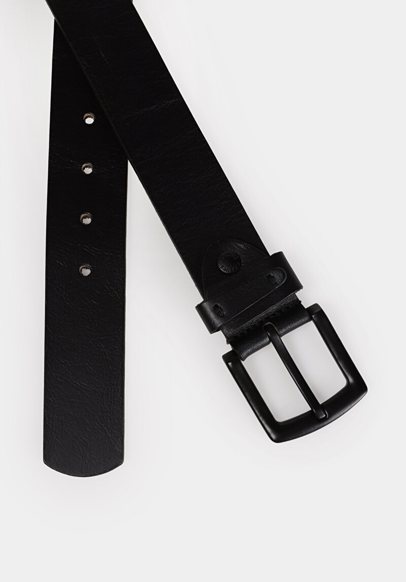 Afișați detalii pentru Curea De Barbati Negru Modern Fit  Cl1078108