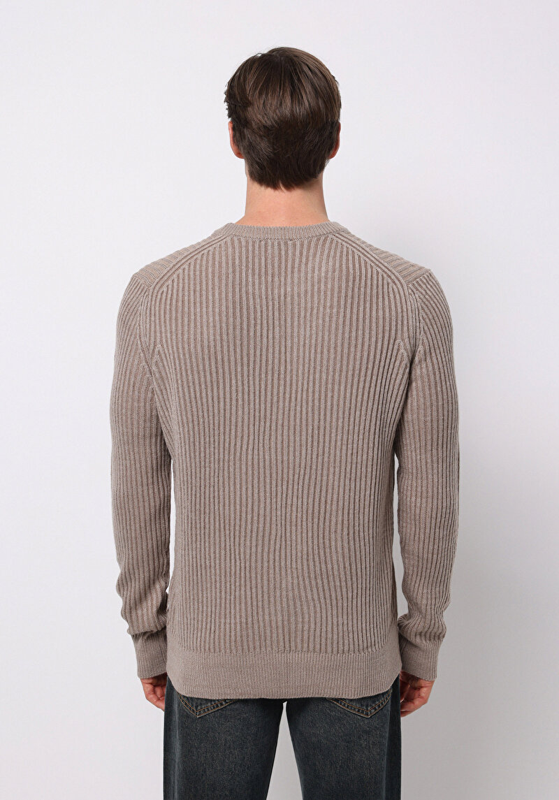 Imagine a Pulover De Barbati Bej Regular Fit Cl1076733