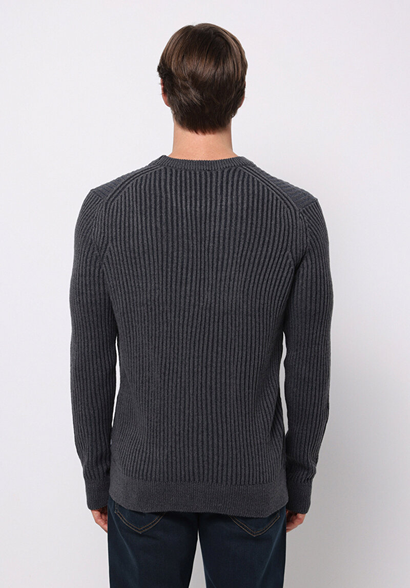 Afișați detalii pentru Pulover De Barbati Albastru Marin Regular Fit  Cl1076733