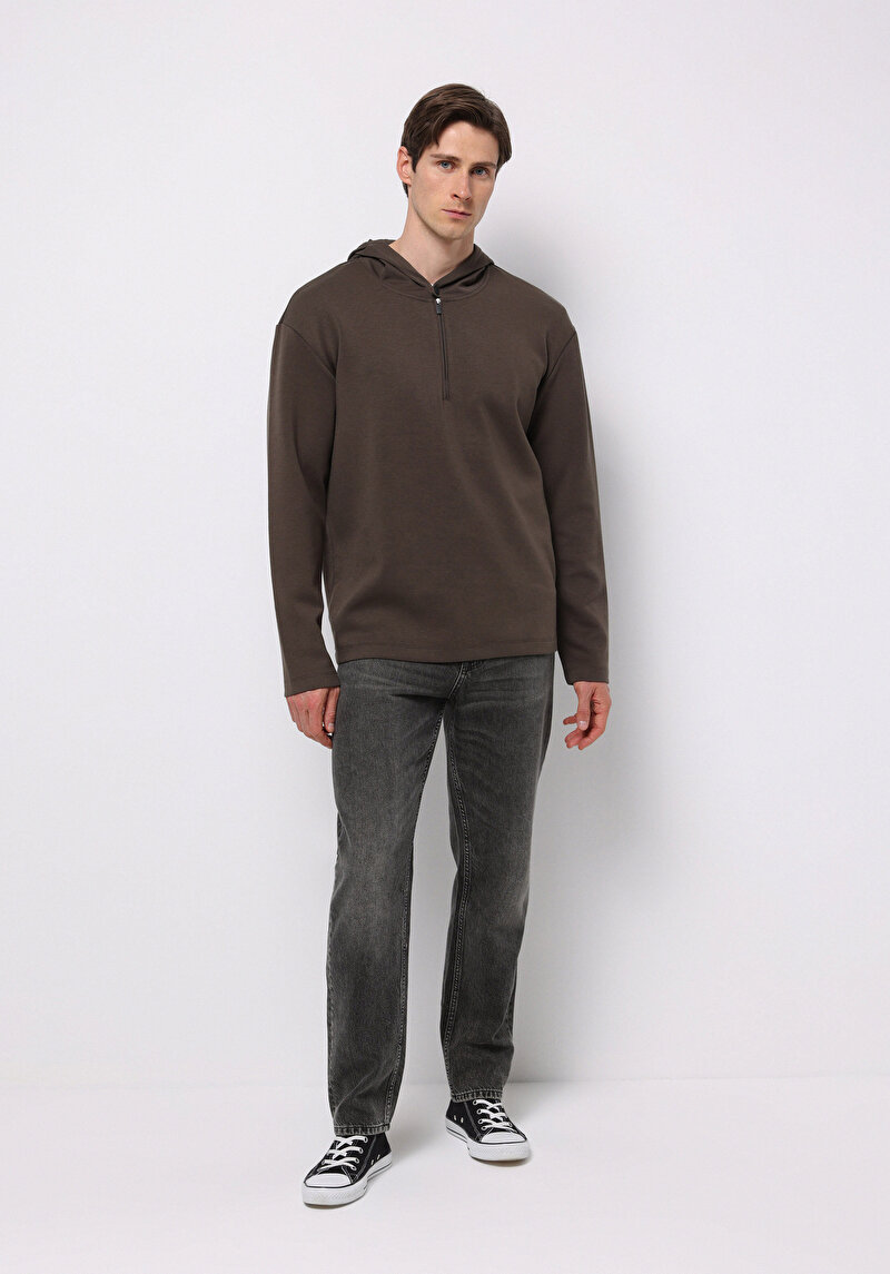 Imagine a Hanorac / Bluza De Barbati Maro Comfort Fit Cl1077080