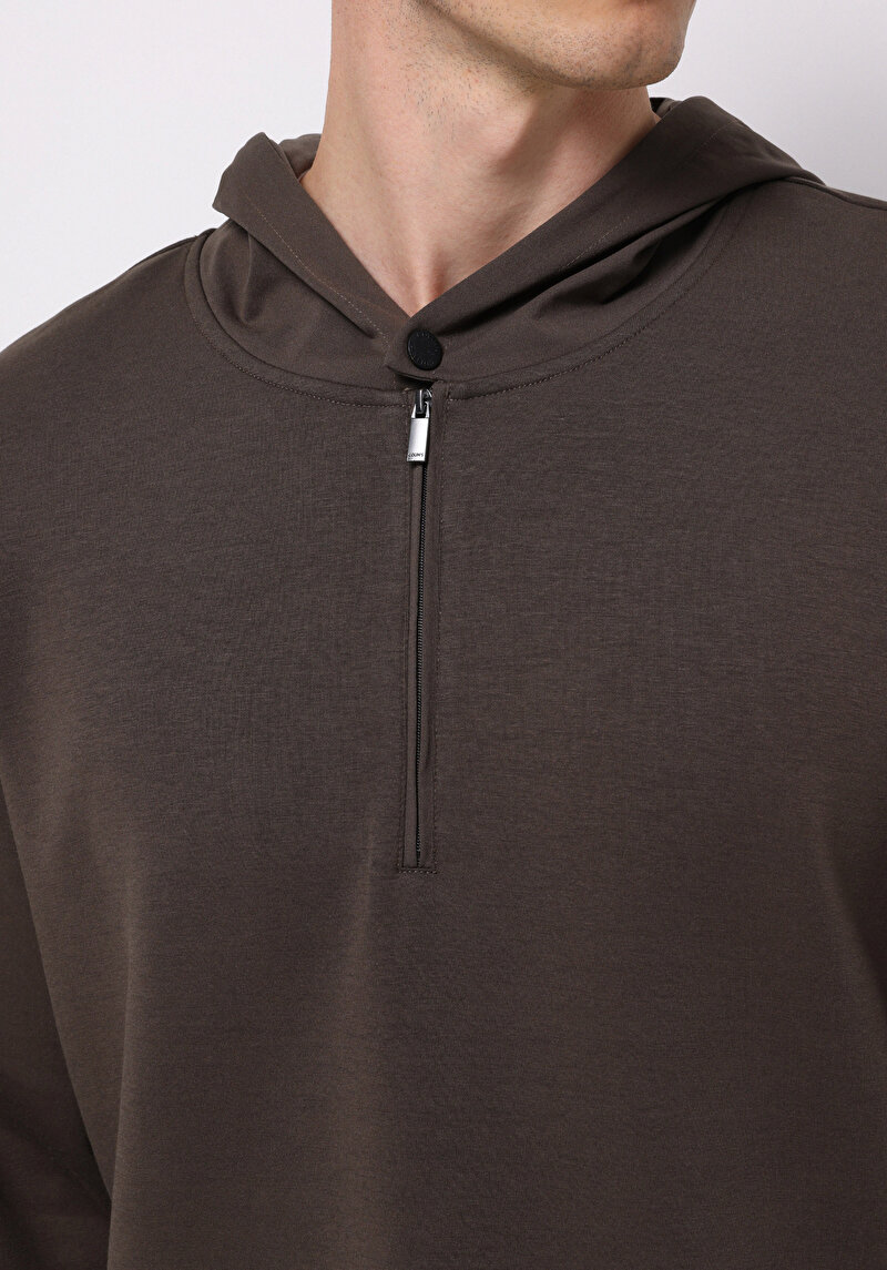 Afișați detalii pentru Hanorac / Bluza De Barbati Maro Comfort Fit  Cl1077080