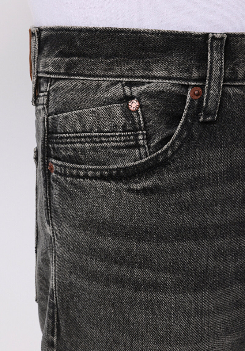 Afișați detalii pentru Pantaloni De Barbati Negru Loose Tapered Fit  Cl1077539