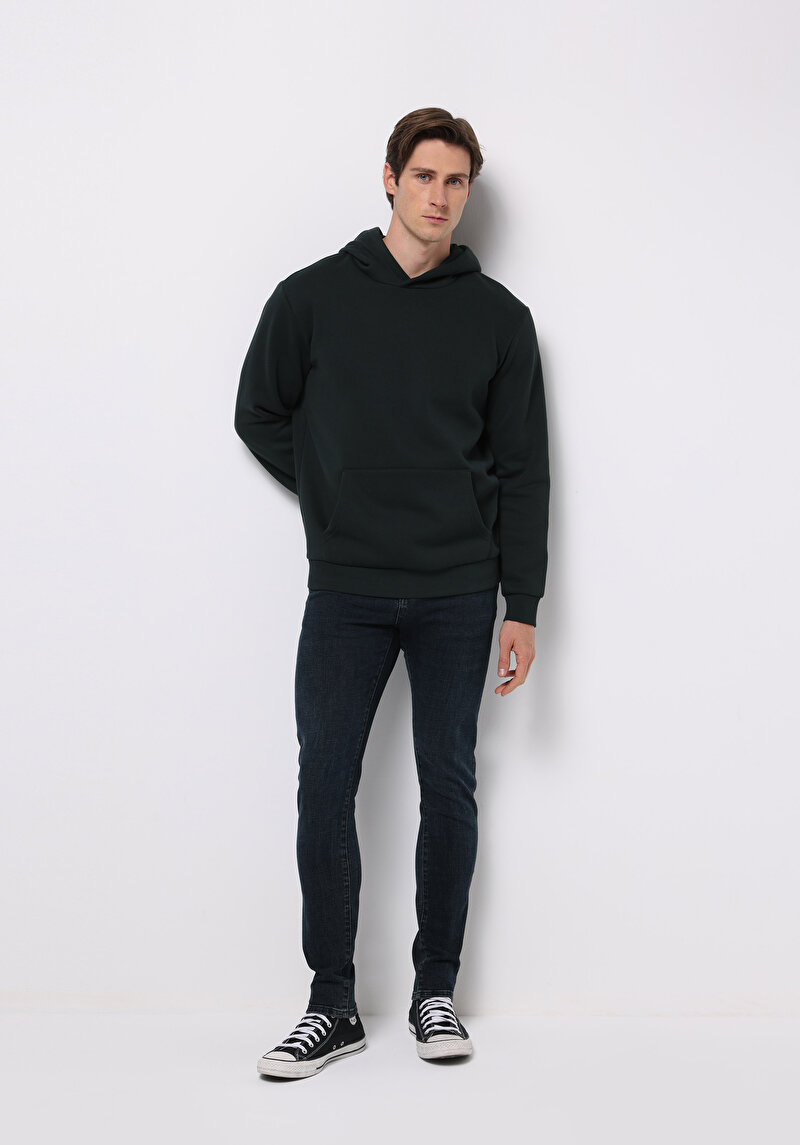 Imagine a Pantaloni De Barbati Albastru Inchis Slim Fit 041 Danny Cl1076963