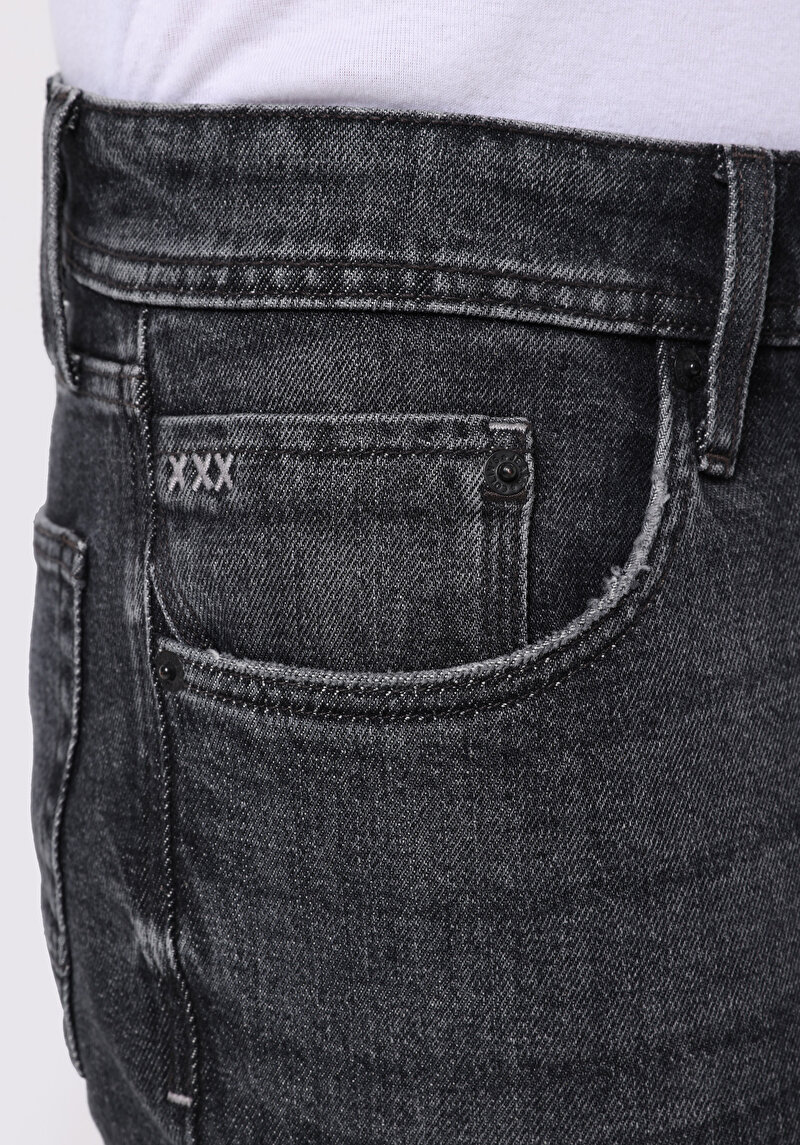 Afișați detalii pentru Pantaloni De Barbati Albastru Straight Fit 044 Karl Cl1076969