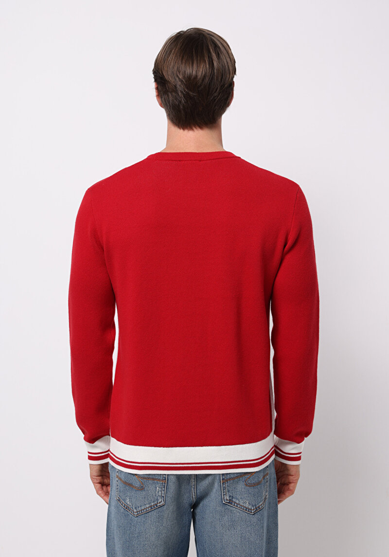 Imagine a Pulover De Barbati Roşu Regular Fit Cl1077275