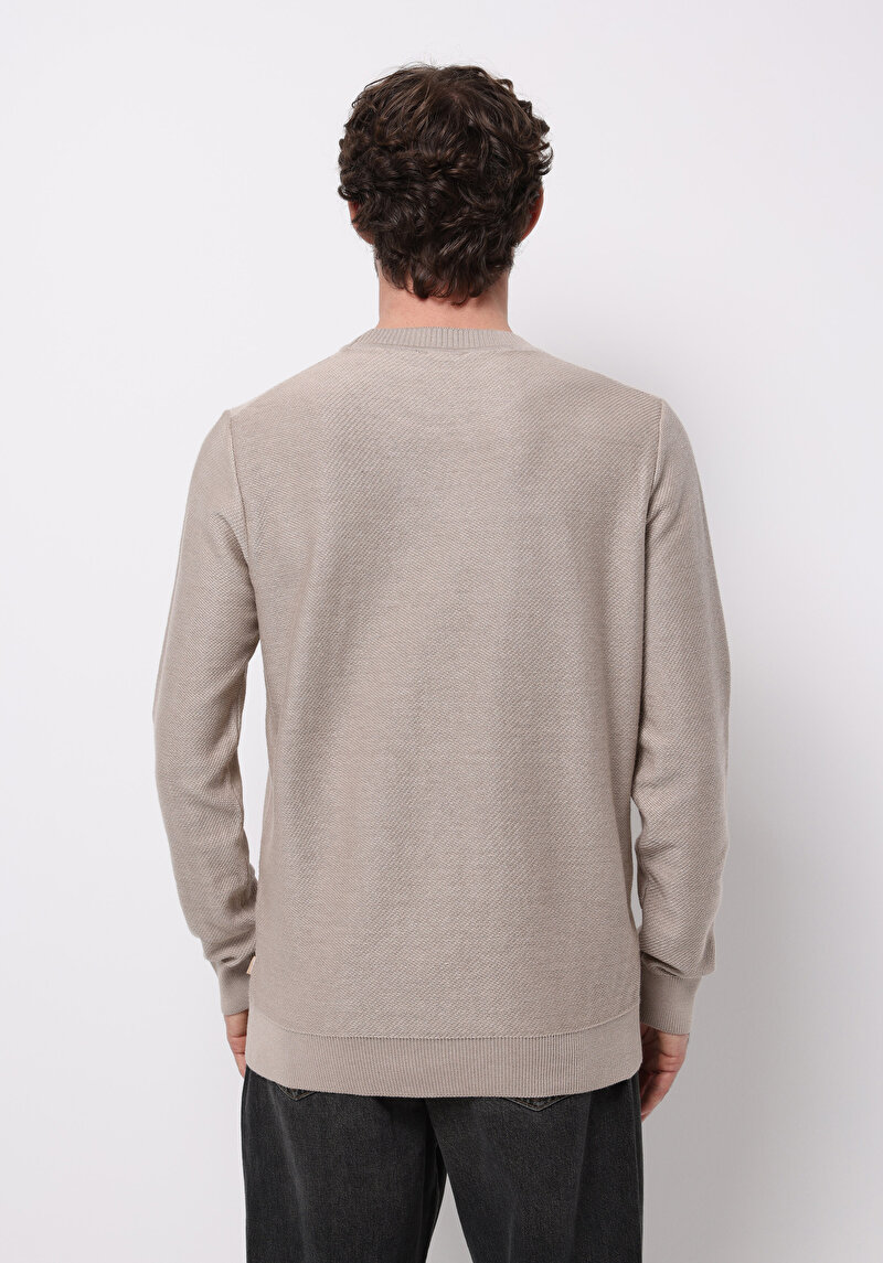 Afișați detalii pentru Pulover De Barbati Bej Regular Fit  Cl1076471