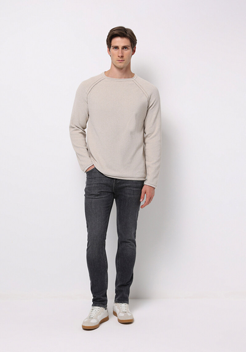 Afișați detalii pentru Pulover De Barbati Bej Regular Fit  Cl1076862