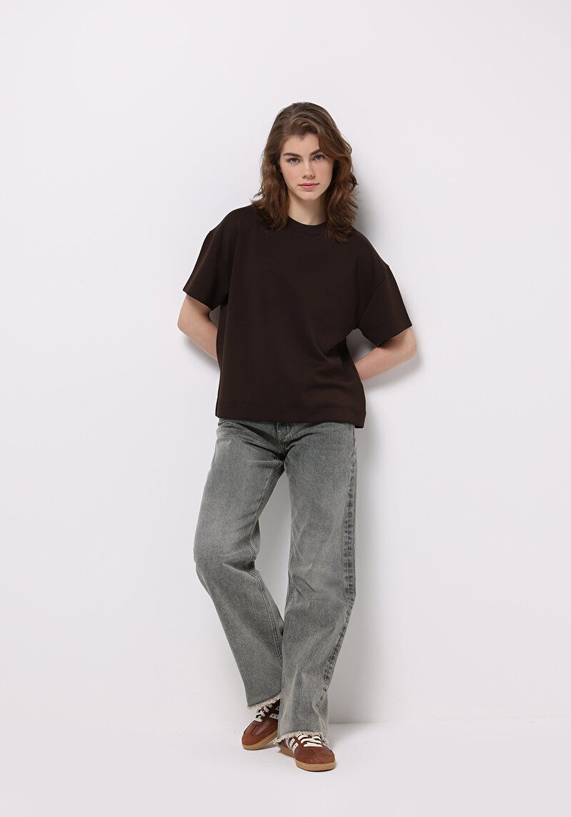 Imagine a Pantaloni De Dama Denim Straight Fit Cl1076775