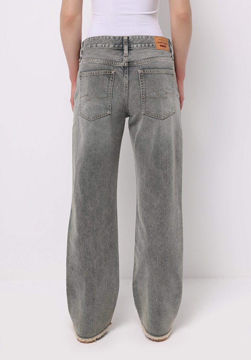 Afișați detalii pentru Pantaloni De Dama Denim Straight Fit  Cl1076775