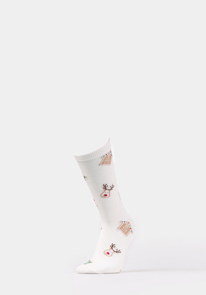 Imagine a Sosete De Dama Ecru Modern Fit  Cl1077640