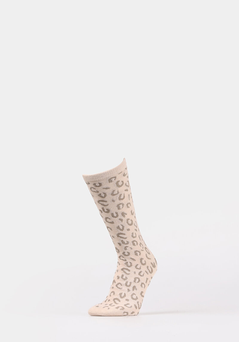 Imagine a Sosete De Dama Bej Modern Fit  Cl1078124