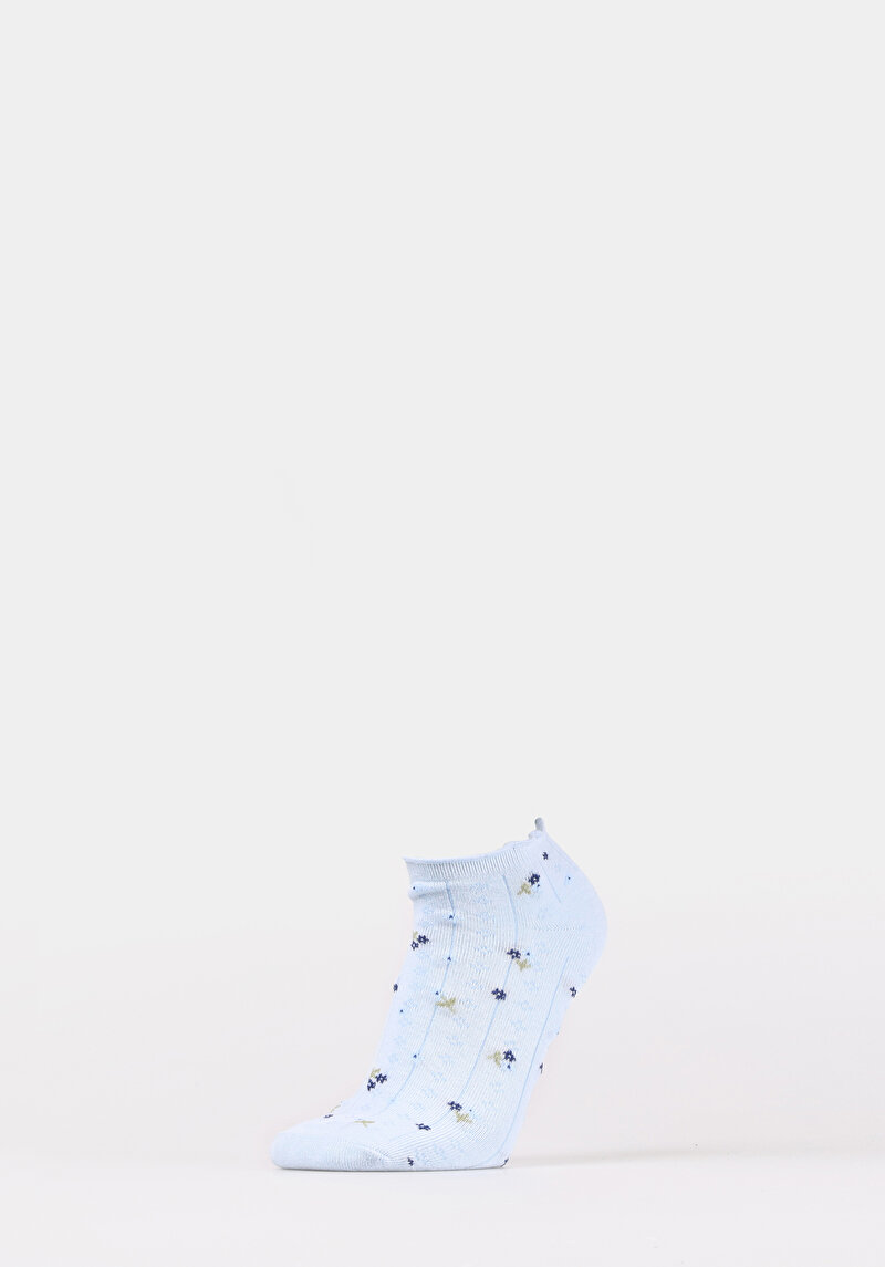 Imagine a Sosete De Dama Albastru Modern Fit  Cl1079569