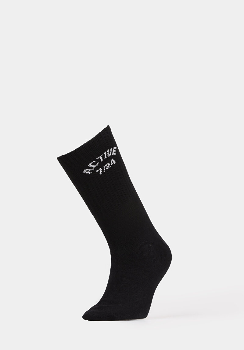 Imagine a Sosete De Barbati Negru Modern Fit  Cl1078015