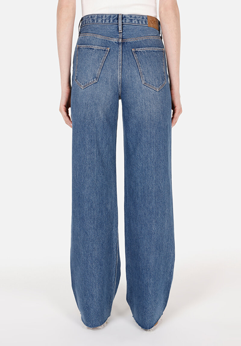 Afișați detalii pentru Pantaloni De Dama Albastru Regular Fit 970 Berry Cl1070768