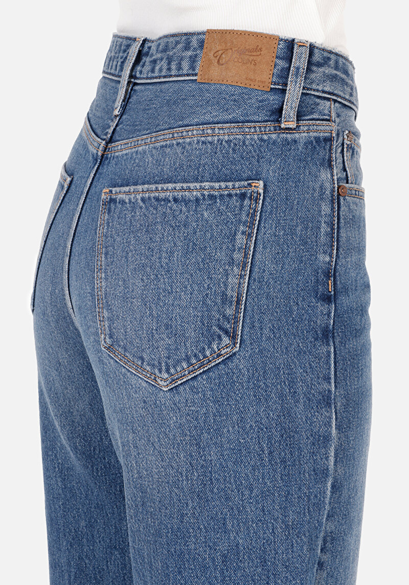 Afișați detalii pentru Pantaloni De Dama Albastru Regular Fit 970 Berry Cl1070768