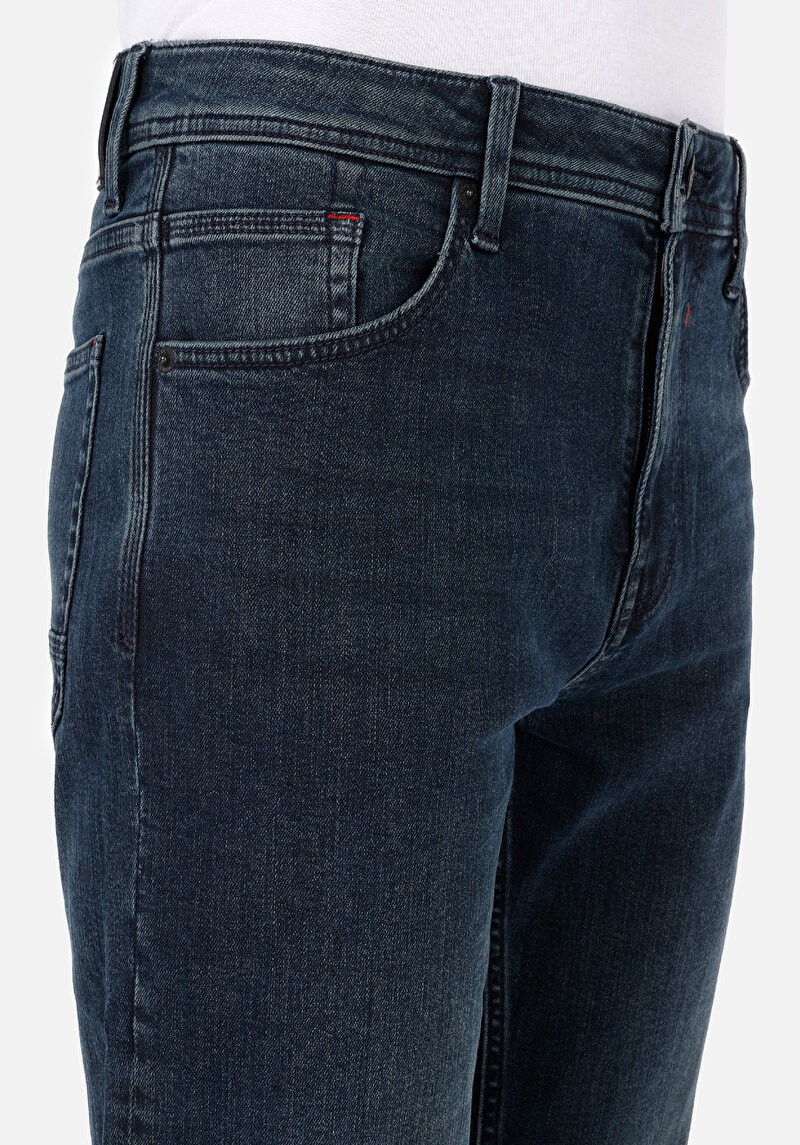 Afișați detalii pentru Pantaloni De Barbati Denim Regular Fit 045 David Cl1071292