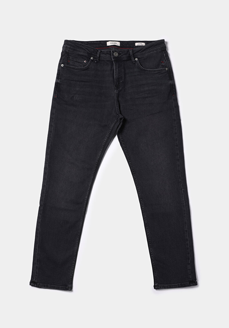 Afișați detalii pentru Pantaloni De Barbati Negru Regular Fit 067 Jack Cl1077391