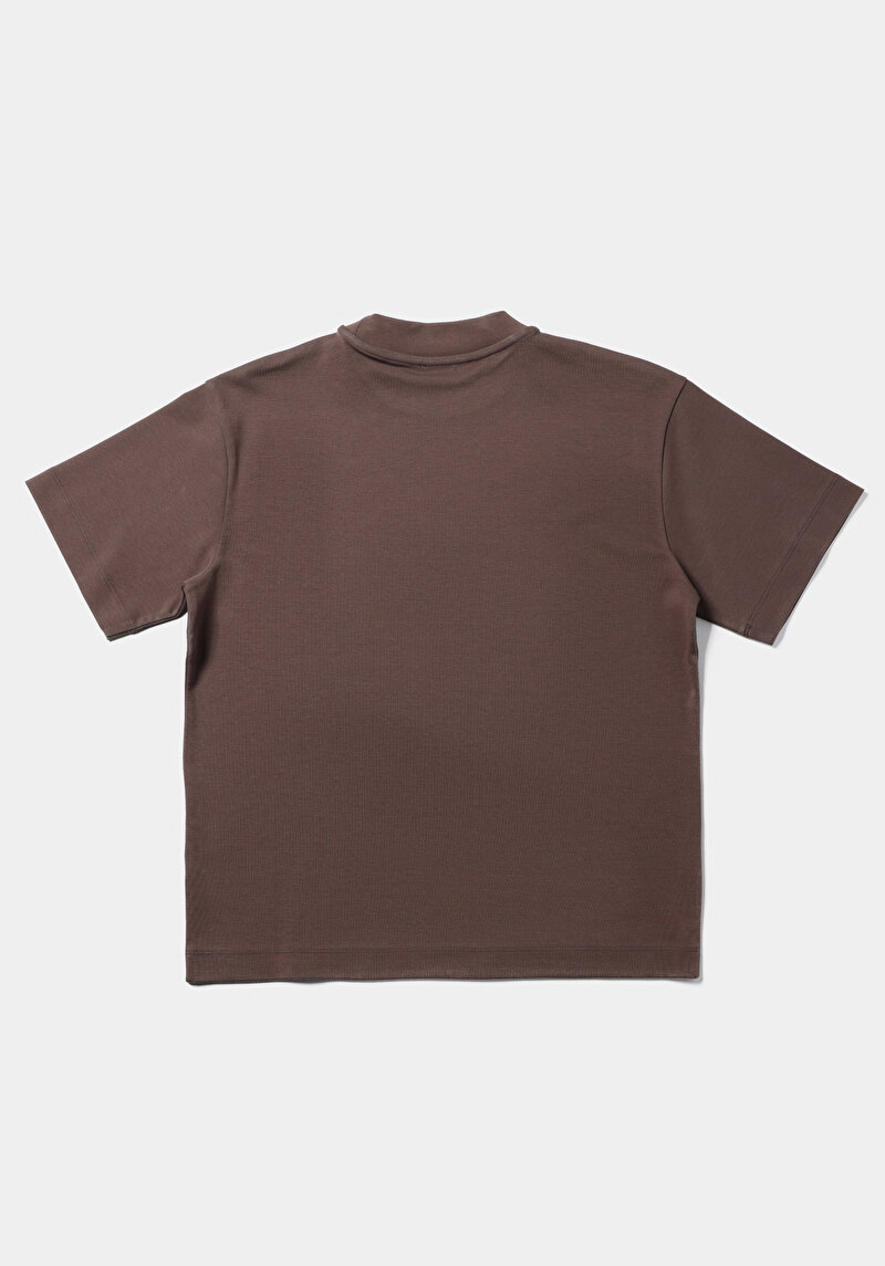 Afișați detalii pentru Tricou Cu Maneca Scurta De Dama Maro Regular Fit  Cl1076097