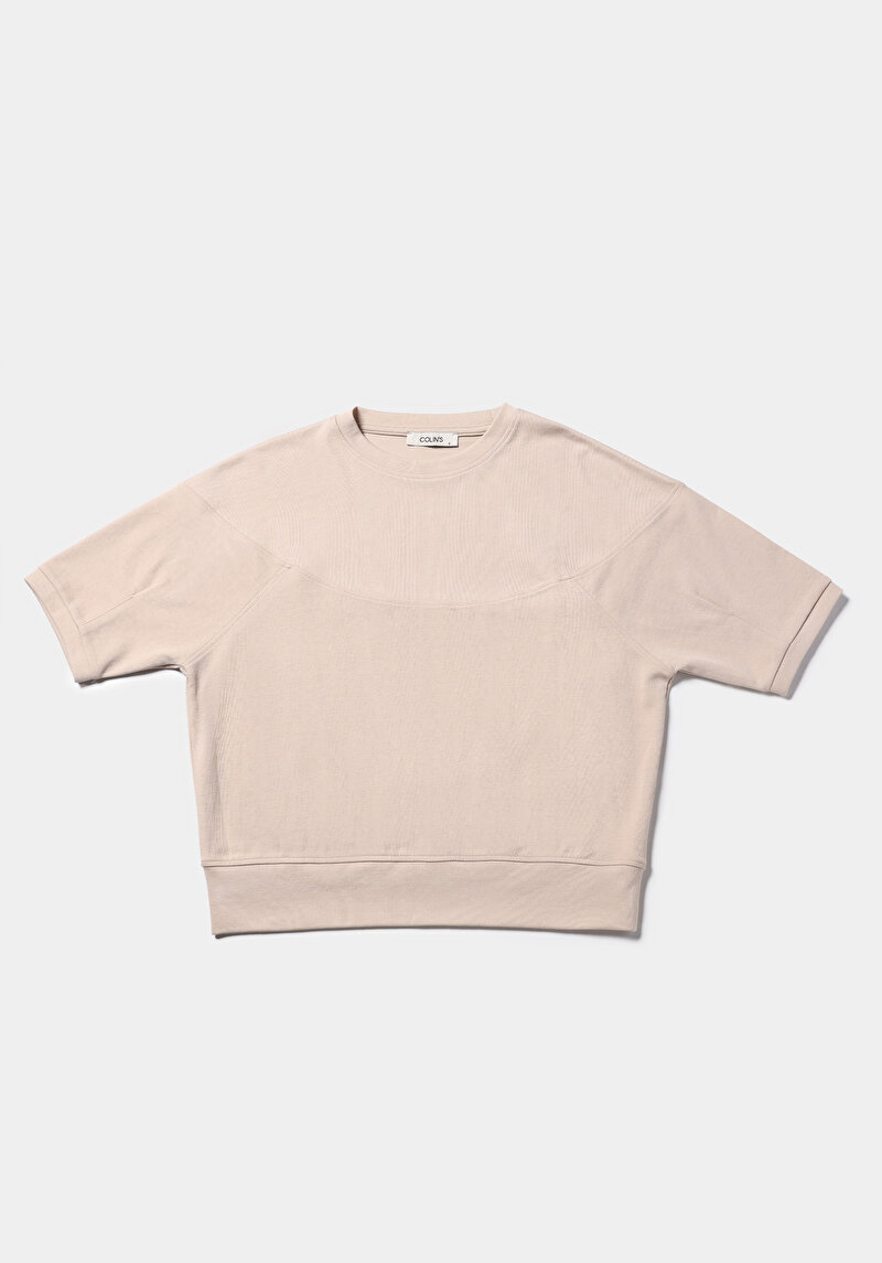 Afișați detalii pentru Hanorac / Bluza De Dama Bej Regular Fit  Cl1075451