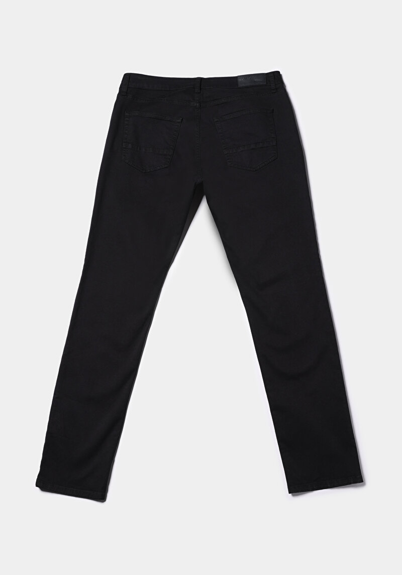 Afișați detalii pentru Pantaloni De Barbati Negru Straight Fit  Cl1049744