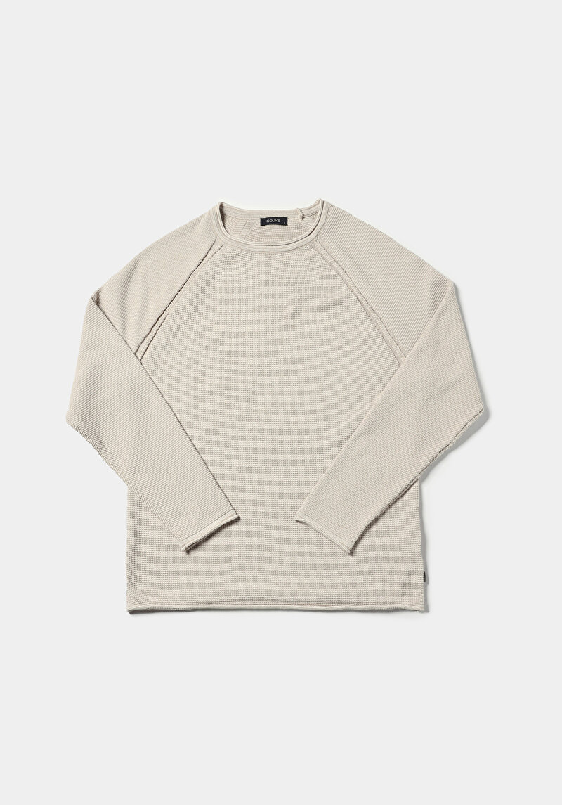 Afișați detalii pentru Pulover De Barbati Bej Regular Fit  Cl1076862