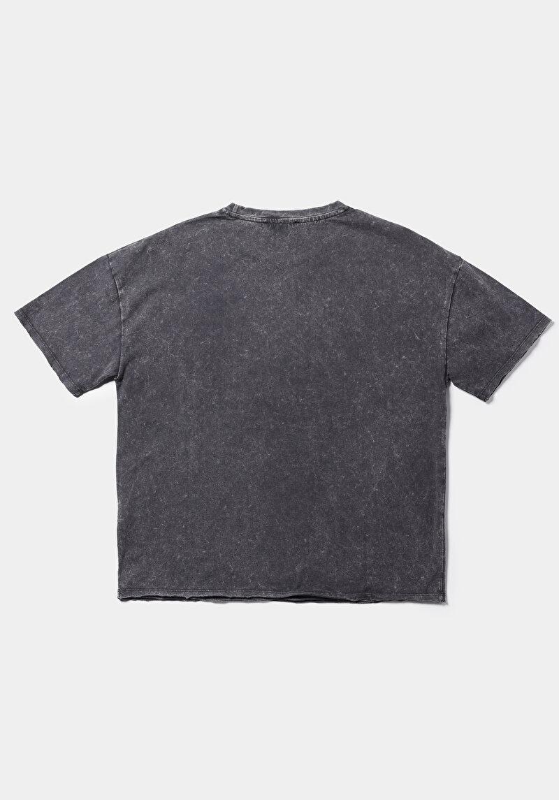 Afișați detalii pentru Tricou Cu Maneca Scurta De Dama Antracit Regular Fit  Cl1075471