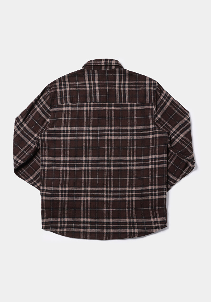 Afișați detalii pentru Camasa Cu Maneca Lunga De Barbati Maro Comfort Fit  Cl1076281