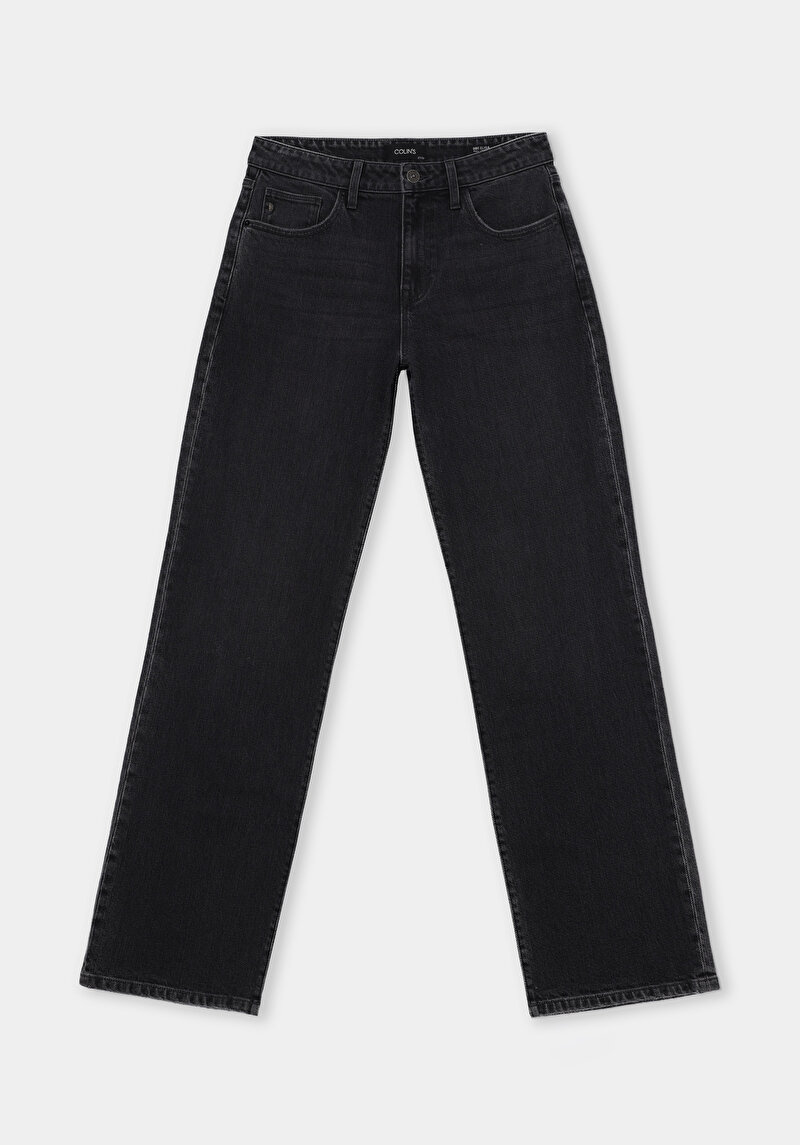 Afișați detalii pentru Pantaloni De Dama Negru Straight Fit  Cl1076566