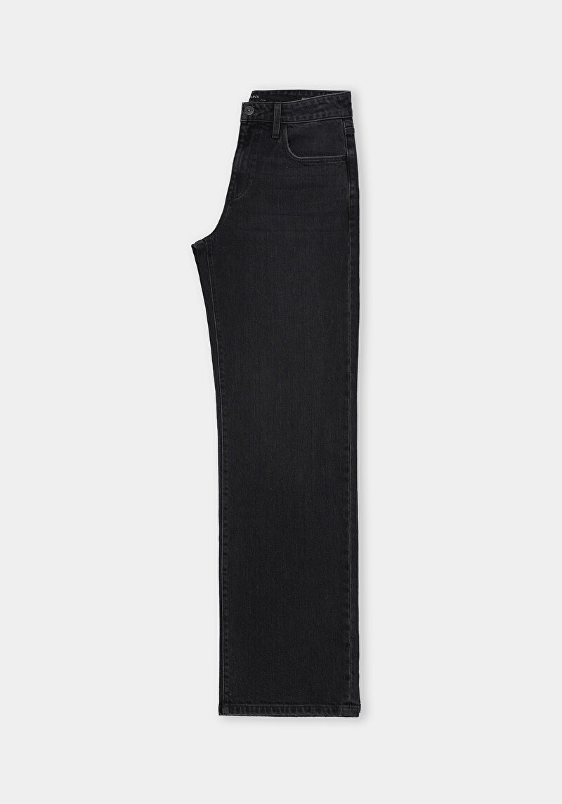 Afișați detalii pentru Pantaloni De Dama Negru Straight Fit  Cl1076566