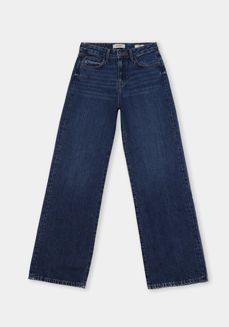 Afișați detalii pentru Pantaloni De Dama Albastru Inchis Regular Fit 970 Berry Cl1076568