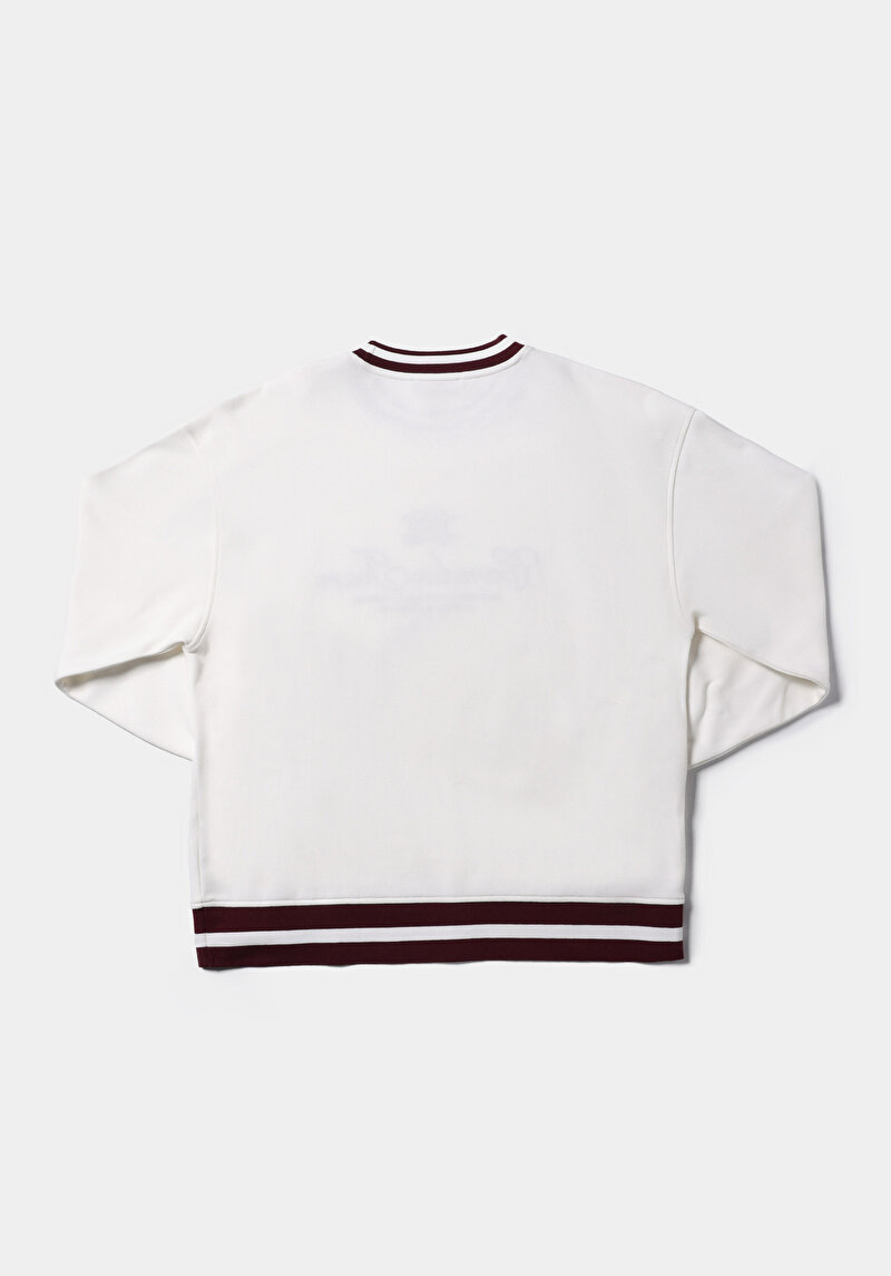 Afișați detalii pentru Hanorac / Bluza De Dama Alb Regular Fit  Cl1076359