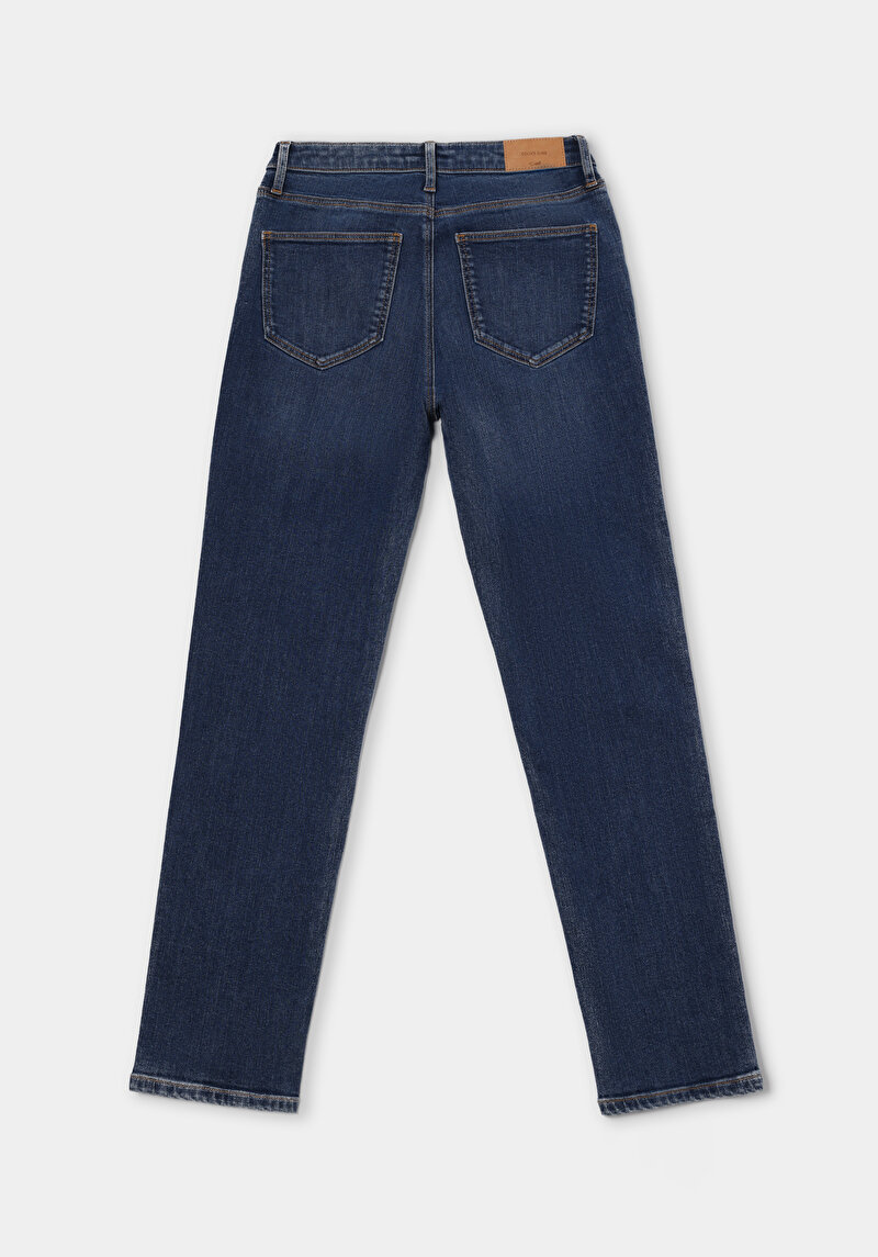 Afișați detalii pentru Pantaloni De Dama Albastru Slim Fit 703 Carla Cl1076570