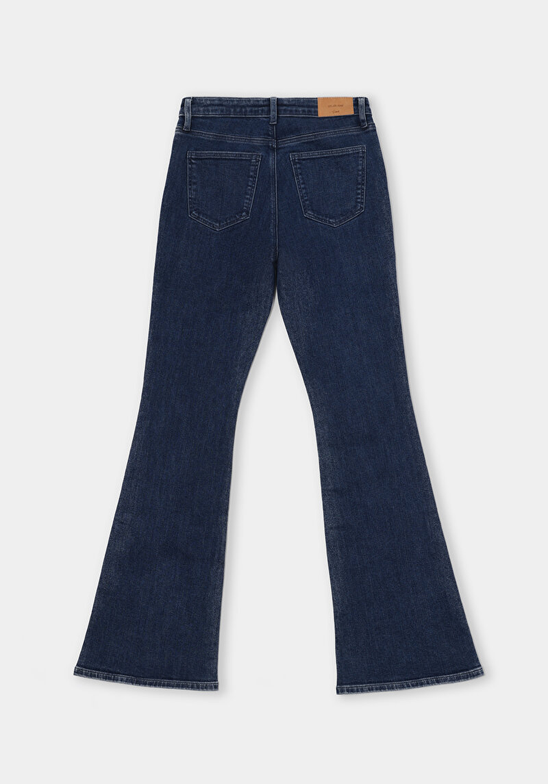 Afișați detalii pentru Pantaloni De Dama Albastru Inchis Slim Fit  Cl1076572