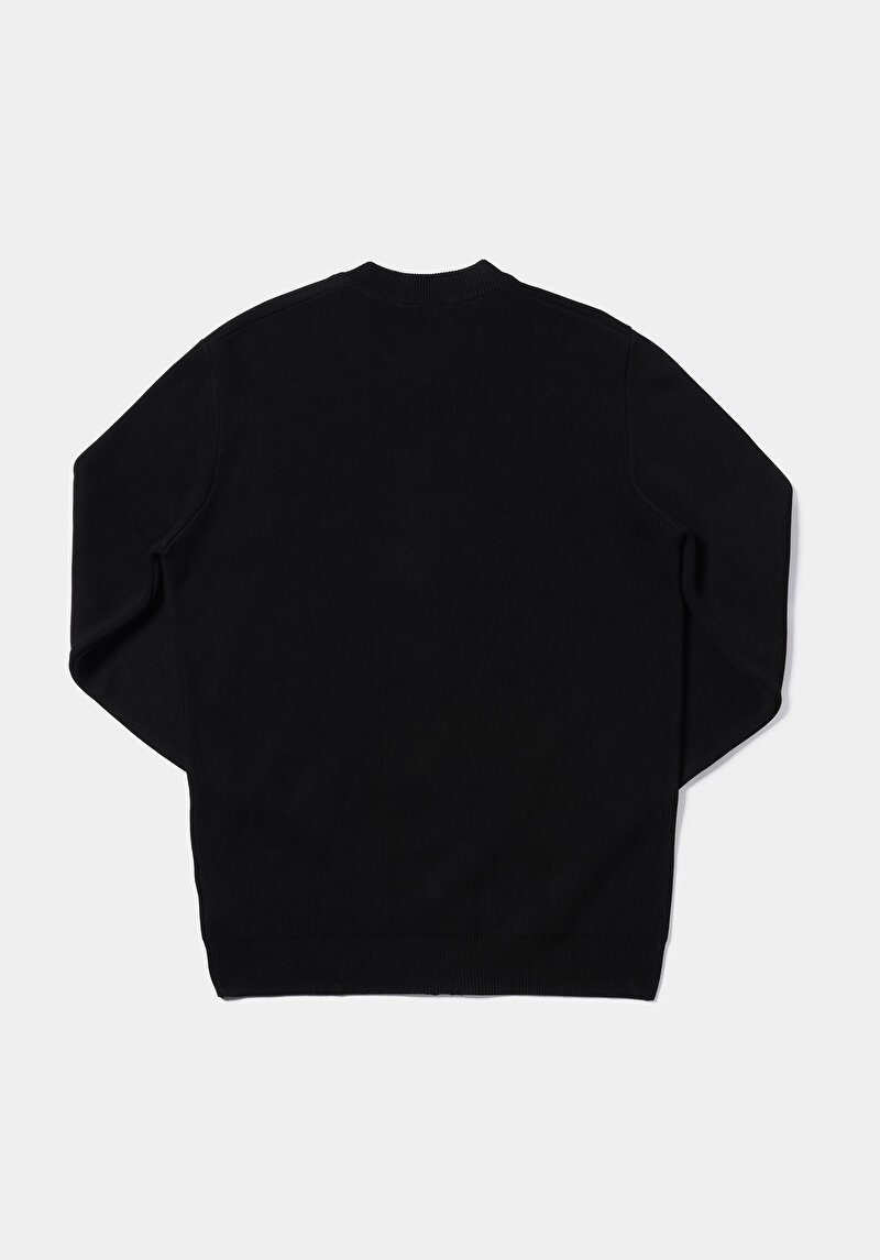 Afișați detalii pentru Cardigan De Barbati Negru Regular Fit  Cl1076576