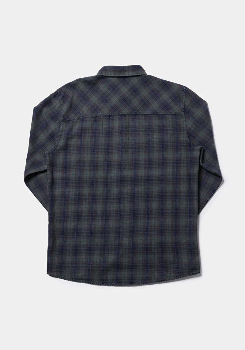 Afișați detalii pentru Camasa Cu Maneca Lunga De Barbati Verde Regular Fit  Cl1077508