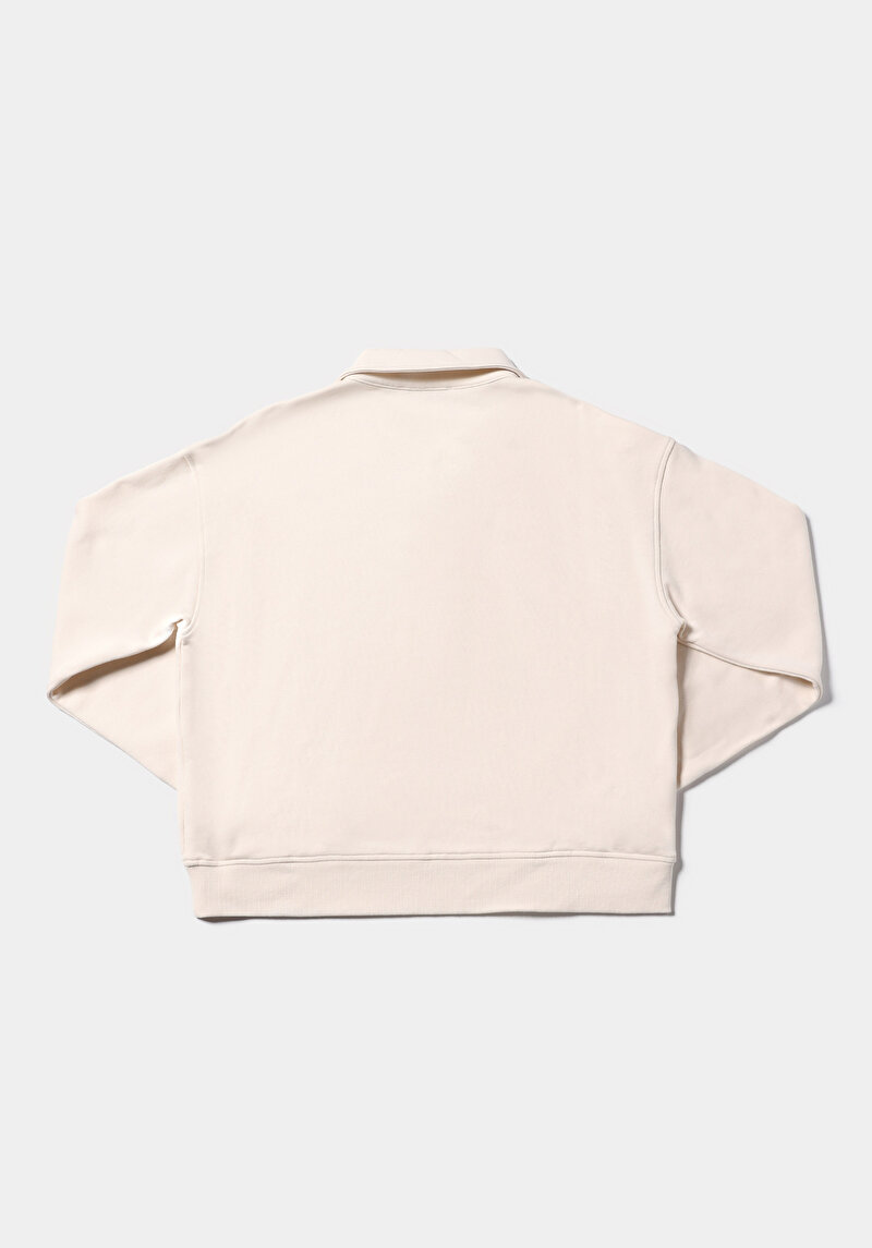 Afișați detalii pentru Hanorac / Bluza De Dama Ecru Regular Fit  Cl1076434