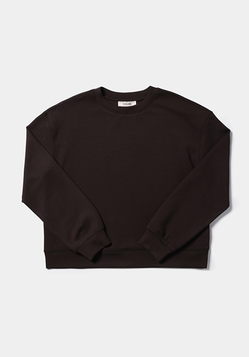 Afișați detalii pentru Hanorac / Bluza De Dama Maro Regular Fit  Cl1075536