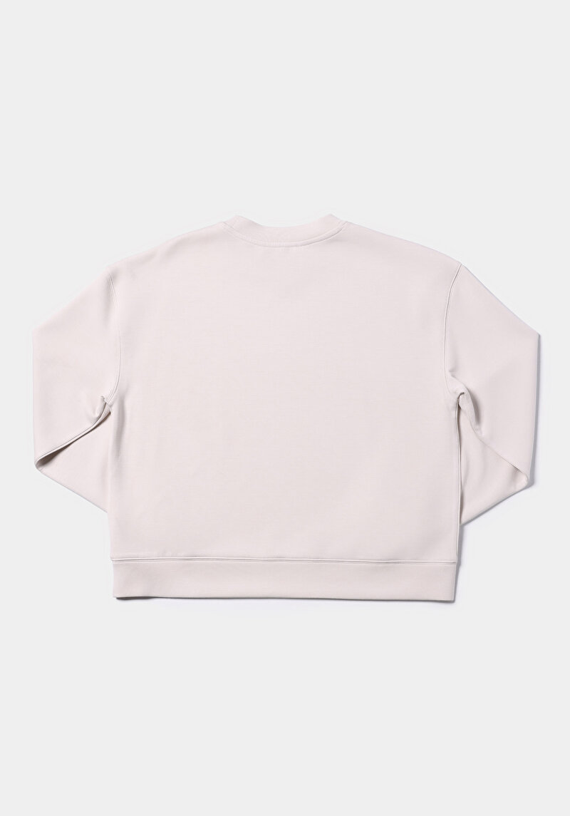 Afișați detalii pentru Hanorac / Bluza De Dama Ecru Regular Fit  Cl1075536