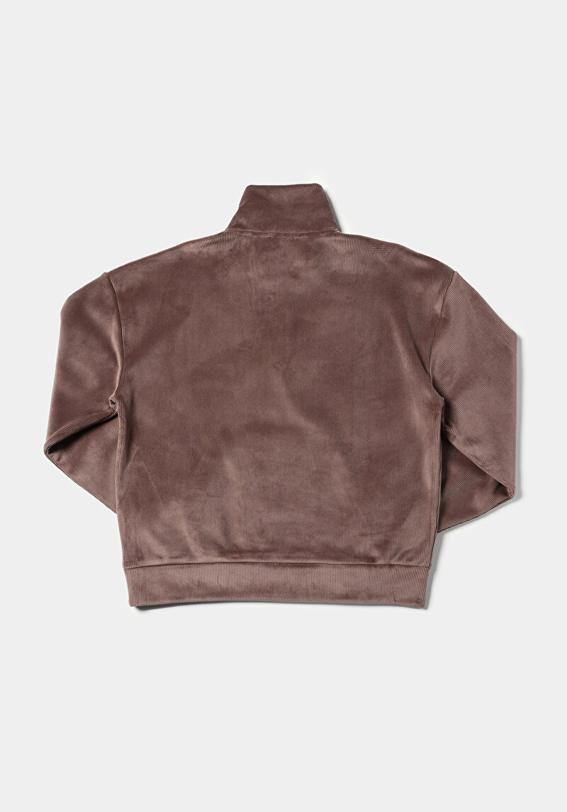 Afișați detalii pentru Hanorac / Bluza De Dama Maro Regular Fit  Cl1076586