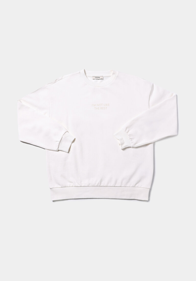 Afișați detalii pentru Hanorac / Bluza De Dama Alb Regular Fit  Cl1075597