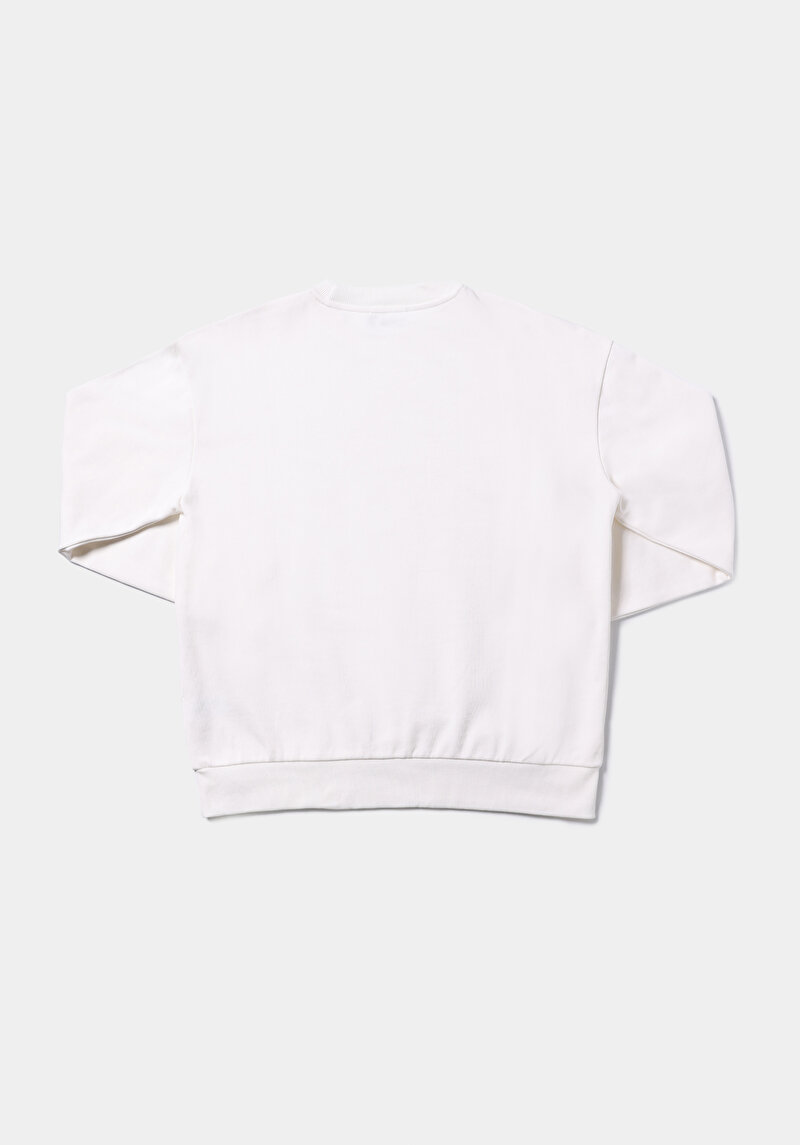 Afișați detalii pentru Hanorac / Bluza De Dama Alb Regular Fit  Cl1075597