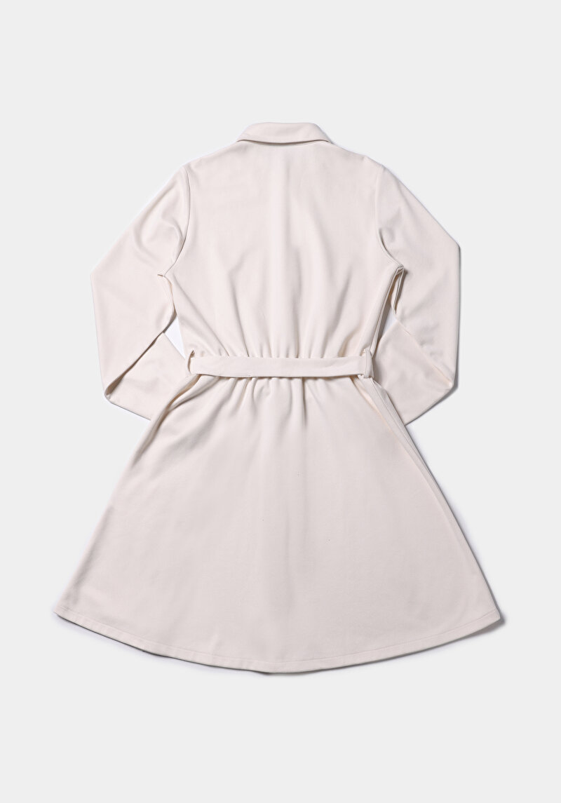 Afișați detalii pentru Rochie De Dama Ecru Regular Fit  Cl1075624