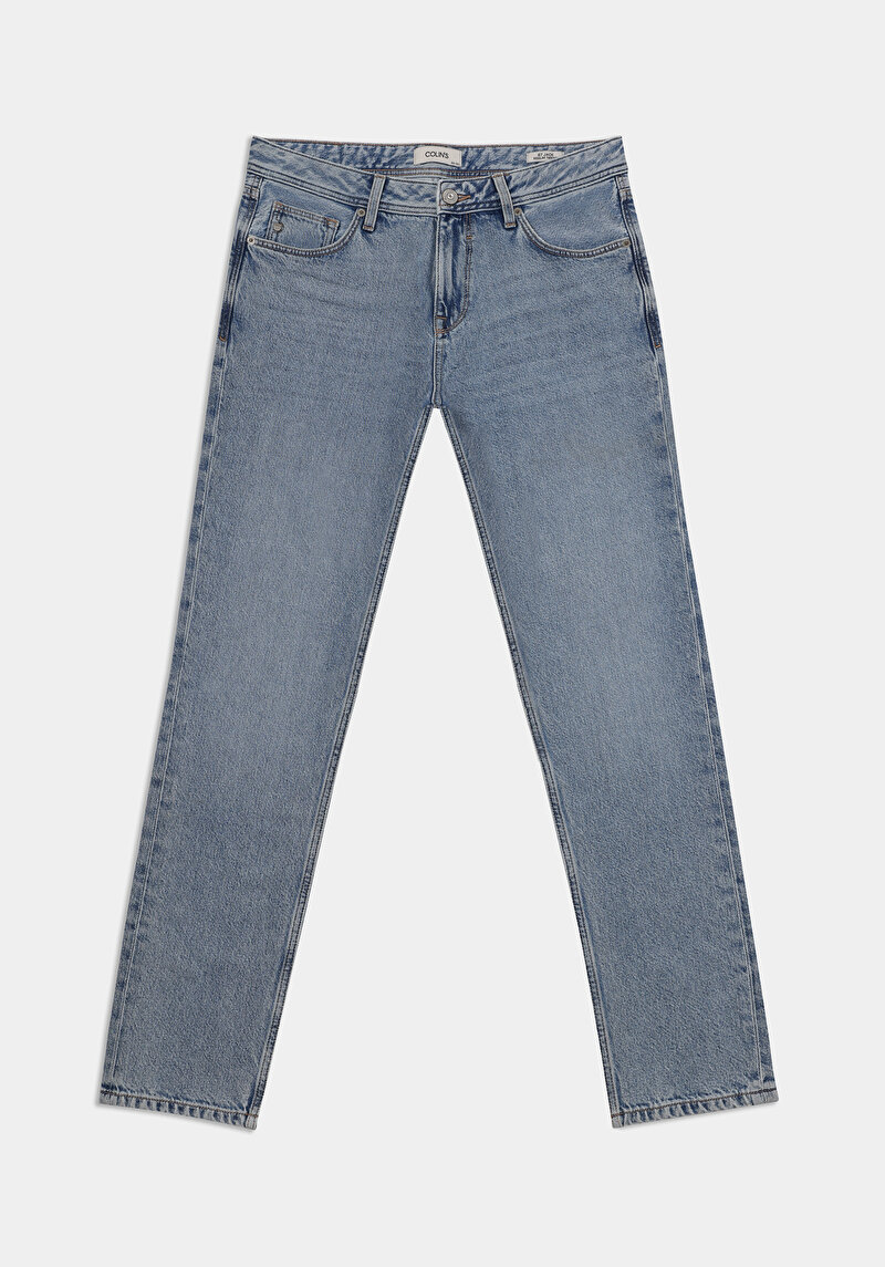 Afișați detalii pentru Pantaloni De Barbati Albastru Regular Fit 067 Jack Cl1076899