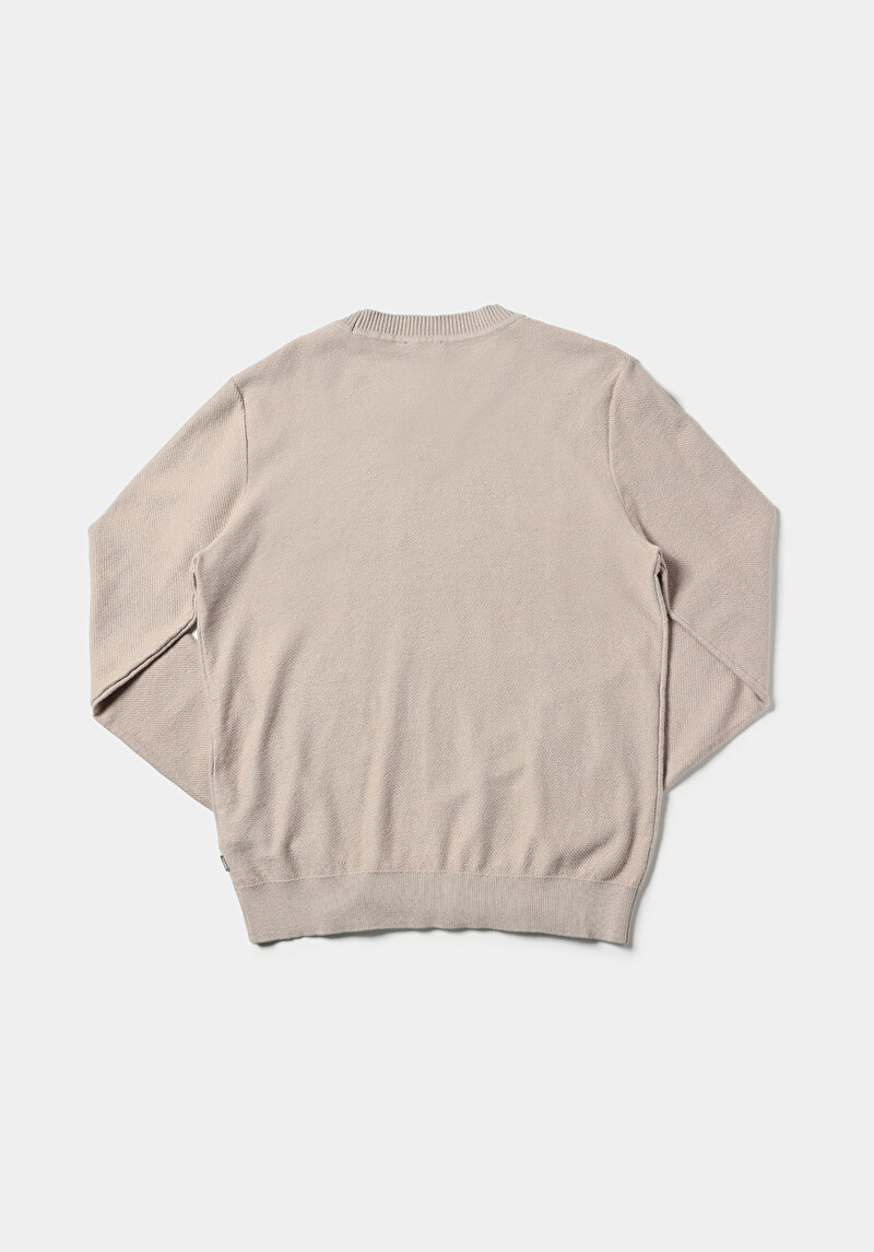 Afișați detalii pentru Pulover De Barbati Bej Regular Fit  Cl1076471