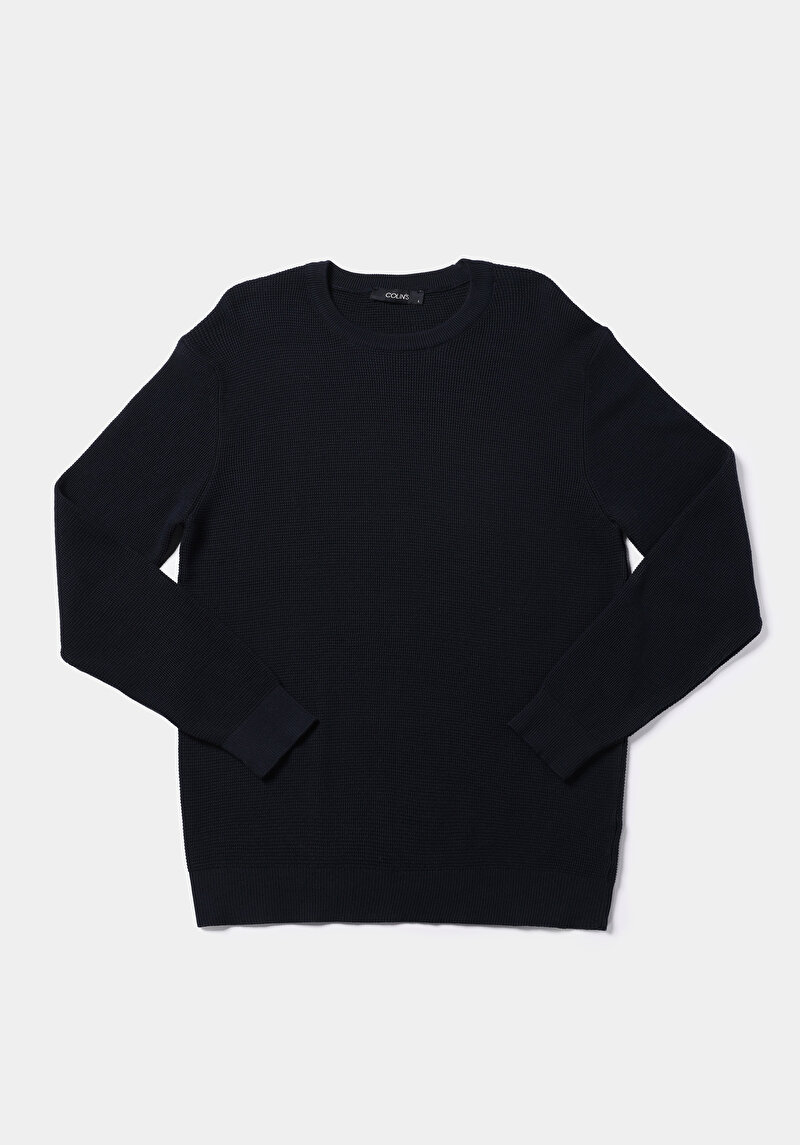 Afișați detalii pentru Pulover De Barbati Albastru Marin Regular Fit  Cl1075647