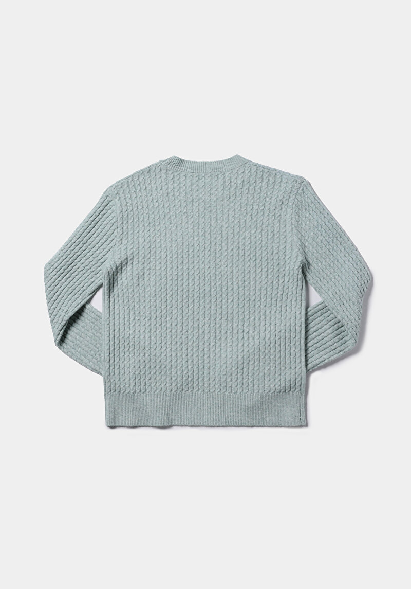 Afișați detalii pentru Pulover De Dama Verde Regular Fit  Cl1076610