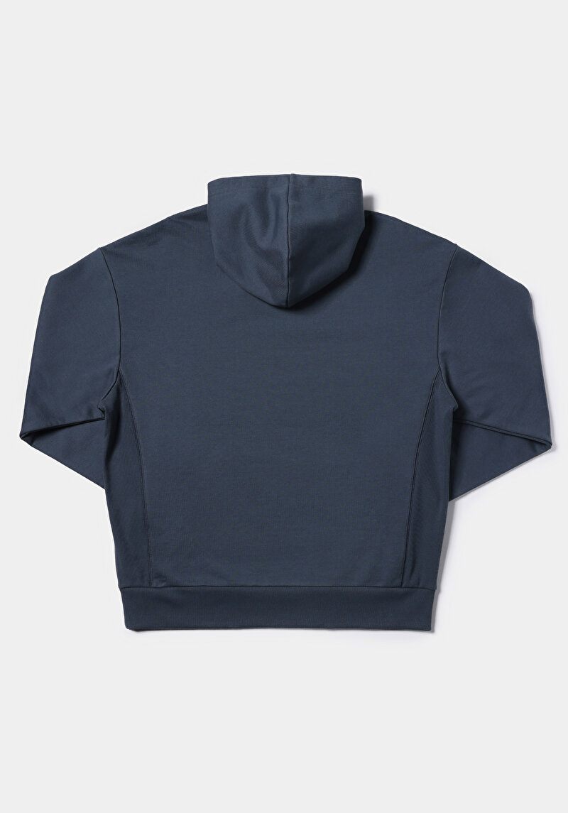 Afișați detalii pentru Hanorac / Bluza De Barbati Albastru Oversize Fit  Cl1076494