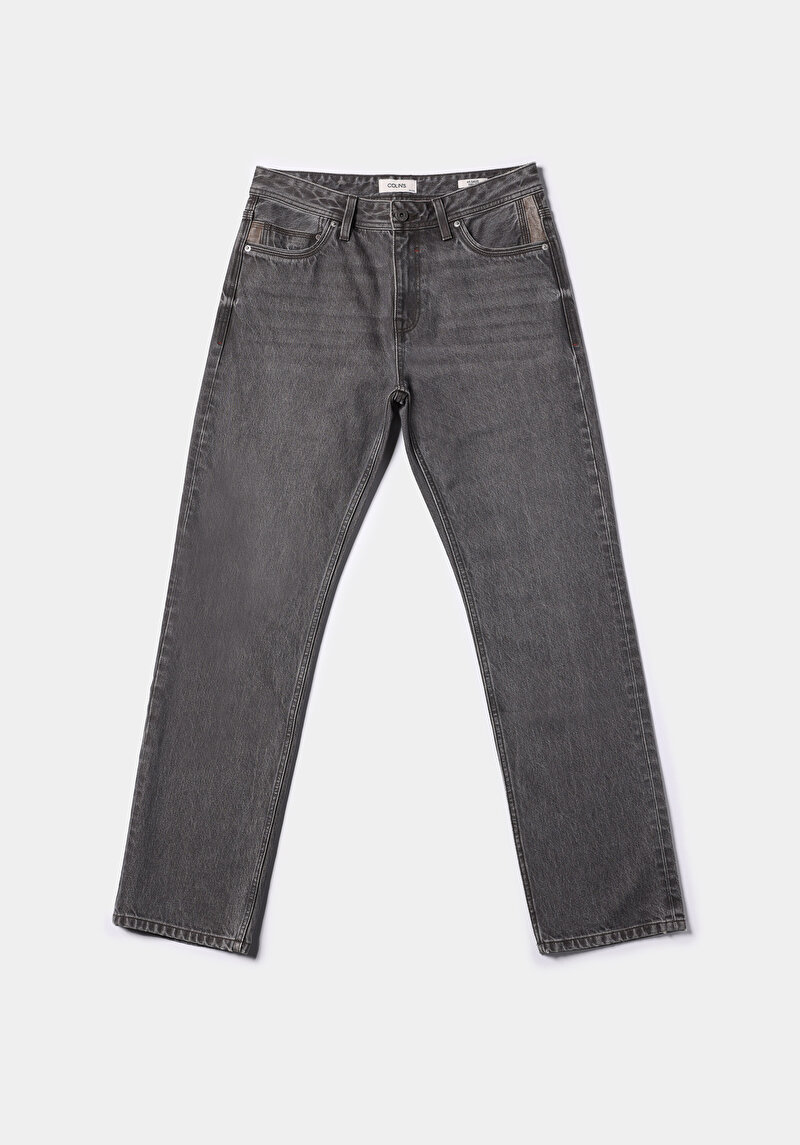 Afișați detalii pentru Pantaloni De Barbati Negru Regular Fit 045 David Cl1076981