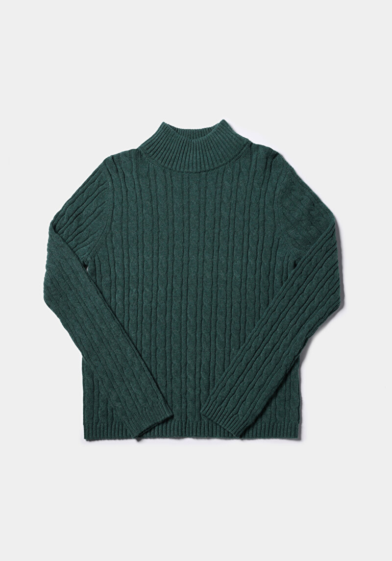 Afișați detalii pentru Pulover De Dama Verde Regular Fit  Cl1076619