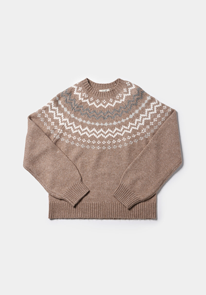 Afișați detalii pentru Pulover De Dama Bej Regular Fit  Cl1076626